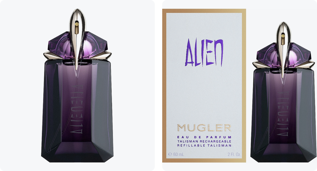 20) Mugler Alien Refillable